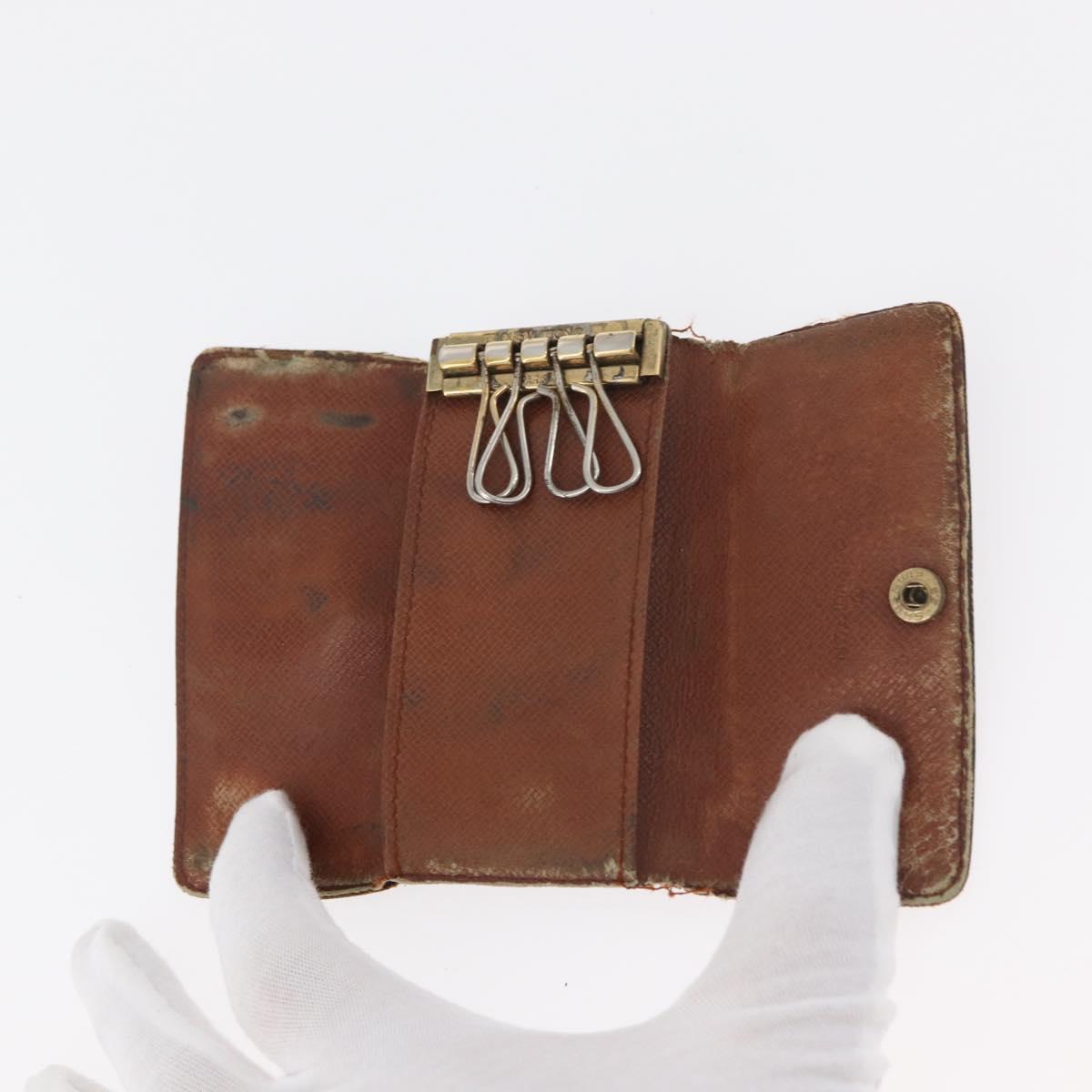 LOUIS VUITTON Monogram Key Case 10 Set LV Auth CB183