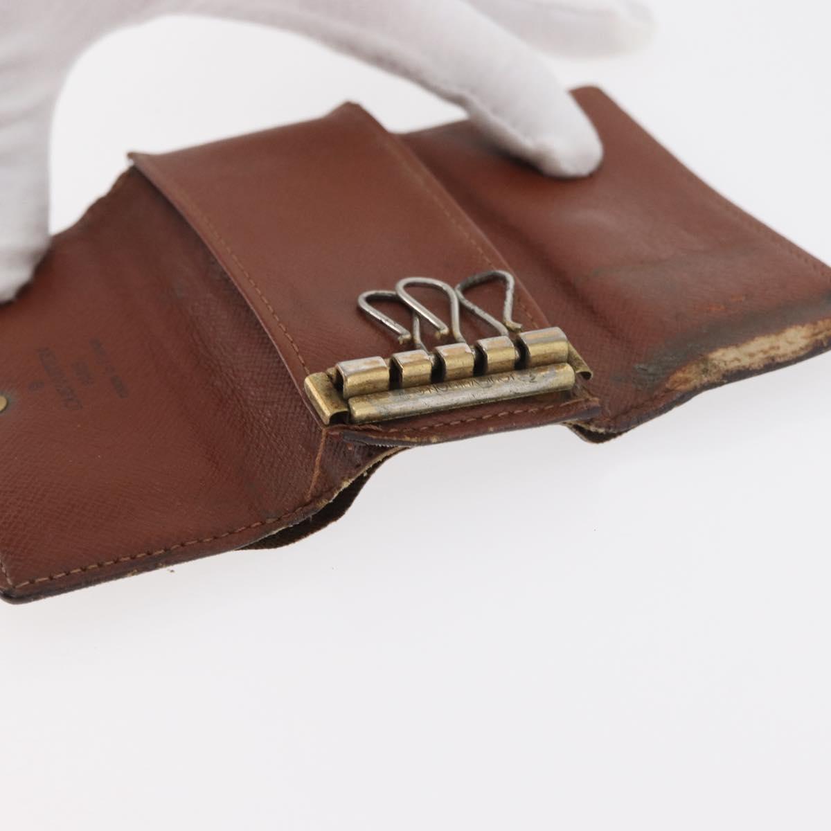LOUIS VUITTON Monogram Key Case 10 Set LV Auth CB183
