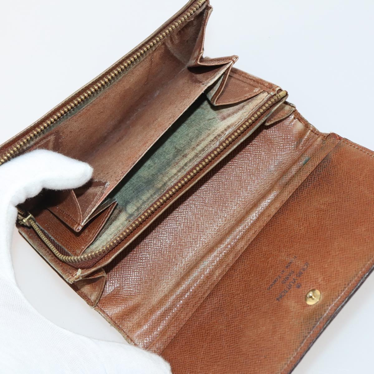 LOUIS VUITTON Monogram Wallet 10 Set LV Auth CB185