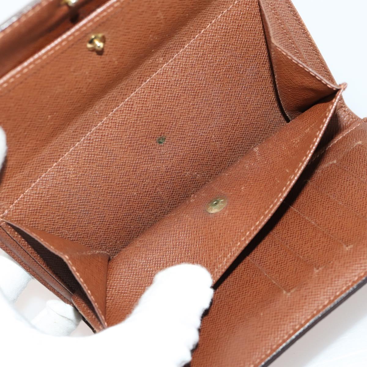 LOUIS VUITTON Monogram Wallet 10 Set LV Auth CB201