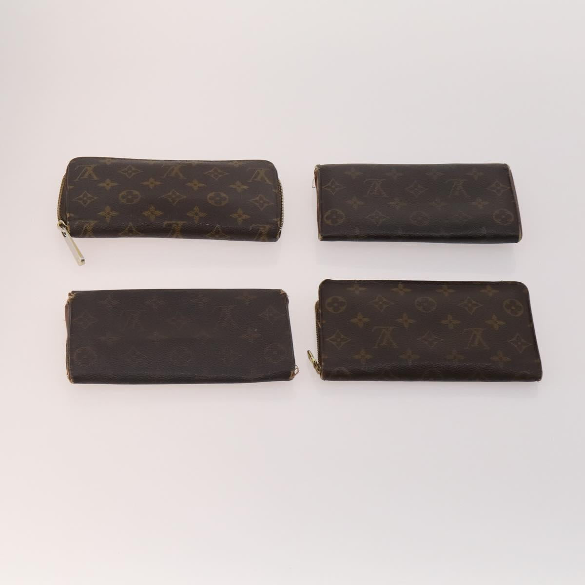LOUIS VUITTON Monogram Wallet 10 Set LV Auth CB201