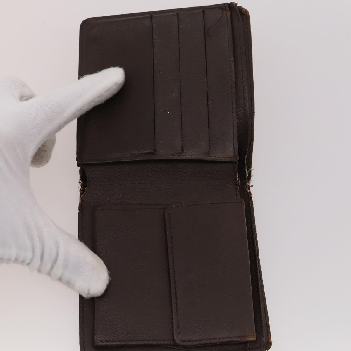 LOUIS VUITTON Damier Ebene Wallet 10 Set LV Auth CB202
