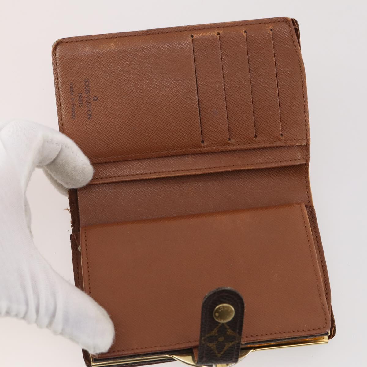 LOUIS VUITTON Monogram Wallet 10 Set LV Auth CB205