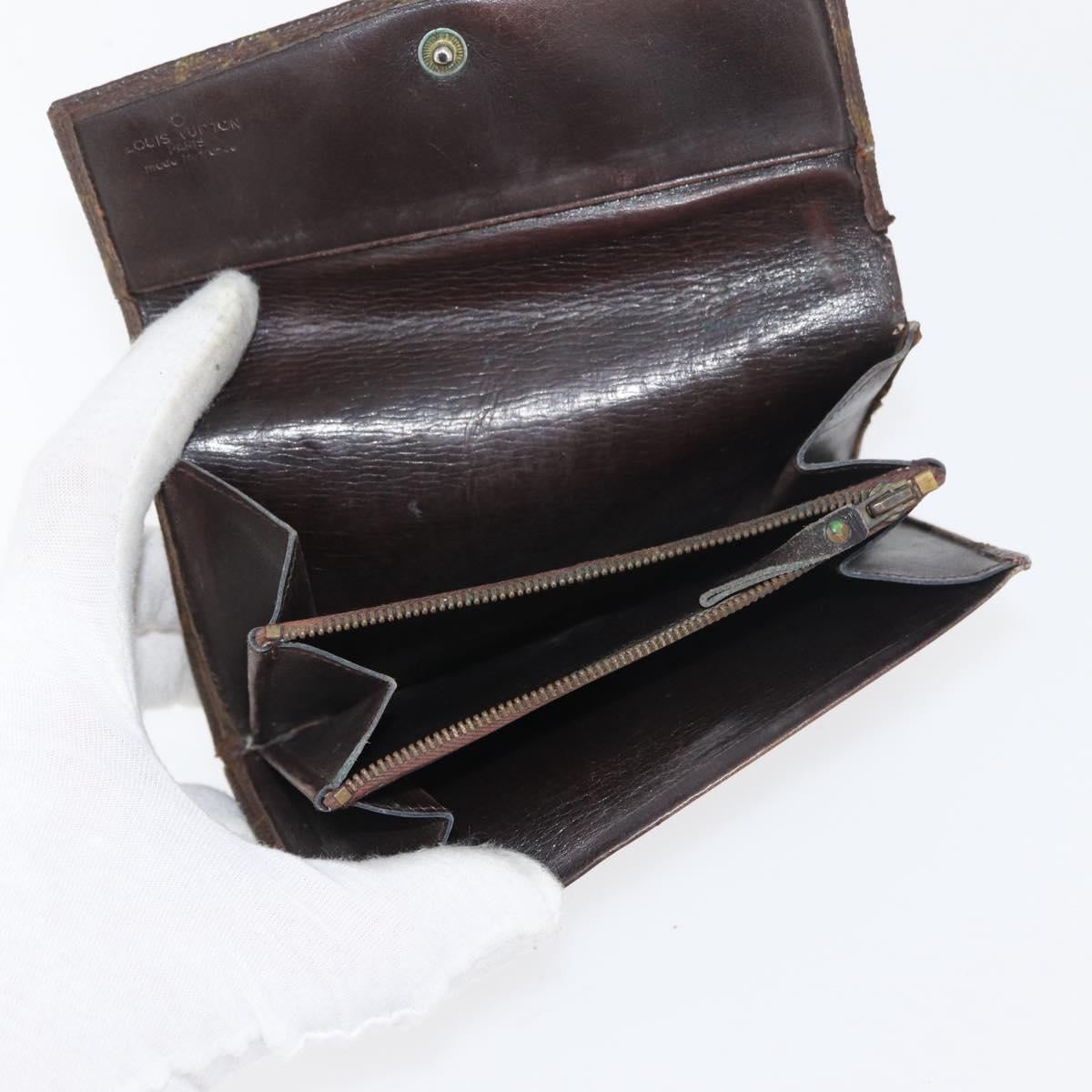 LOUIS VUITTON Monogram Wallet 10 Set LV Auth CB220