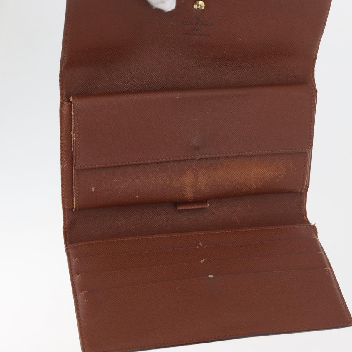 LOUIS VUITTON Monogram Wallet 10 Set LV Auth CB221