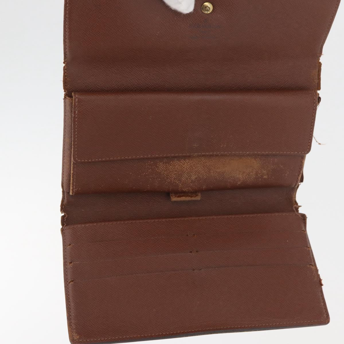 LOUIS VUITTON Monogram Wallet 10 Set LV Auth CB222