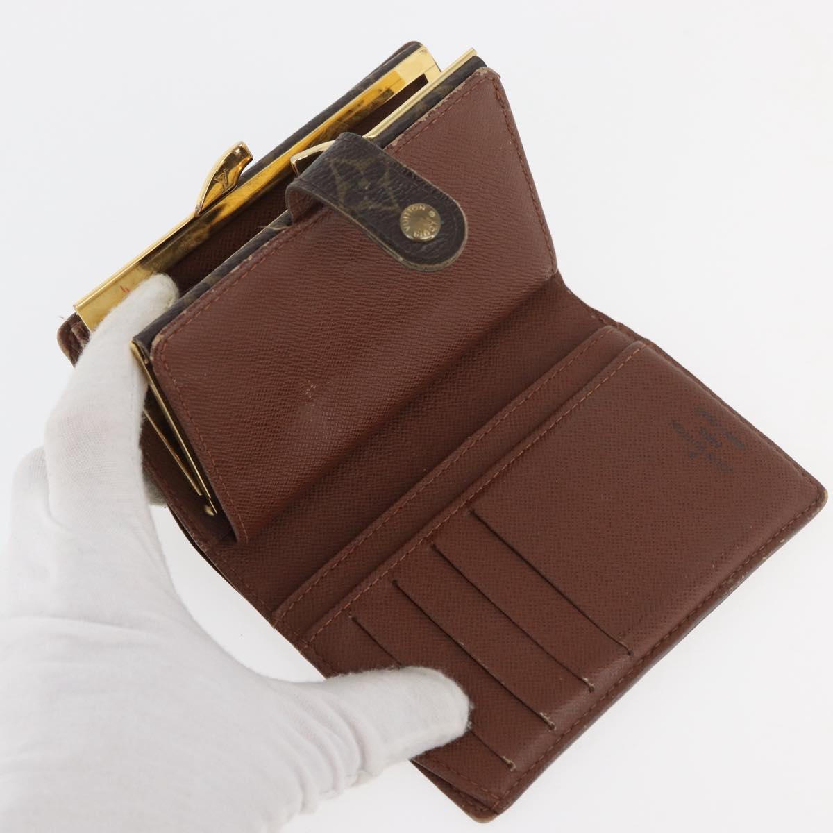 LOUIS VUITTON Monogram Wallet 10 Set LV Auth CB226