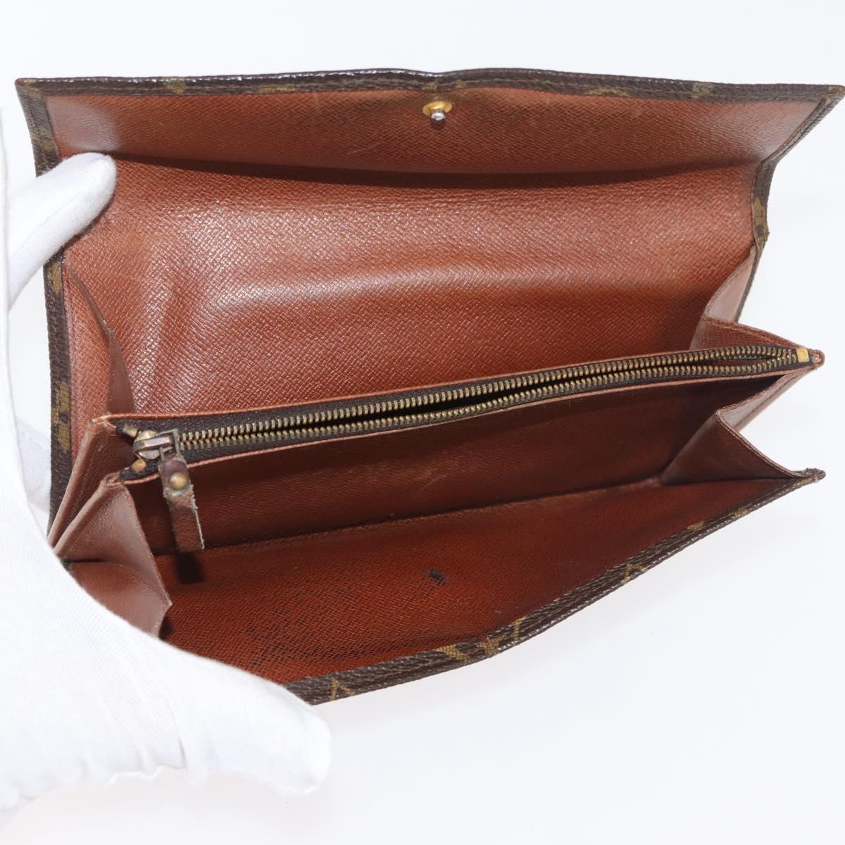 LOUIS VUITTON Monogram Wallet 10 Set LV Auth CB227