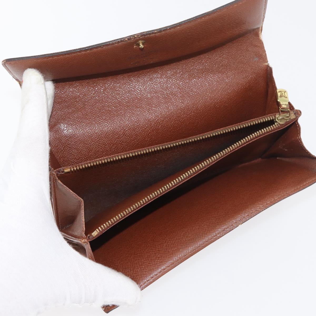 LOUIS VUITTON Monogram Wallet 10 Set LV Auth CB230