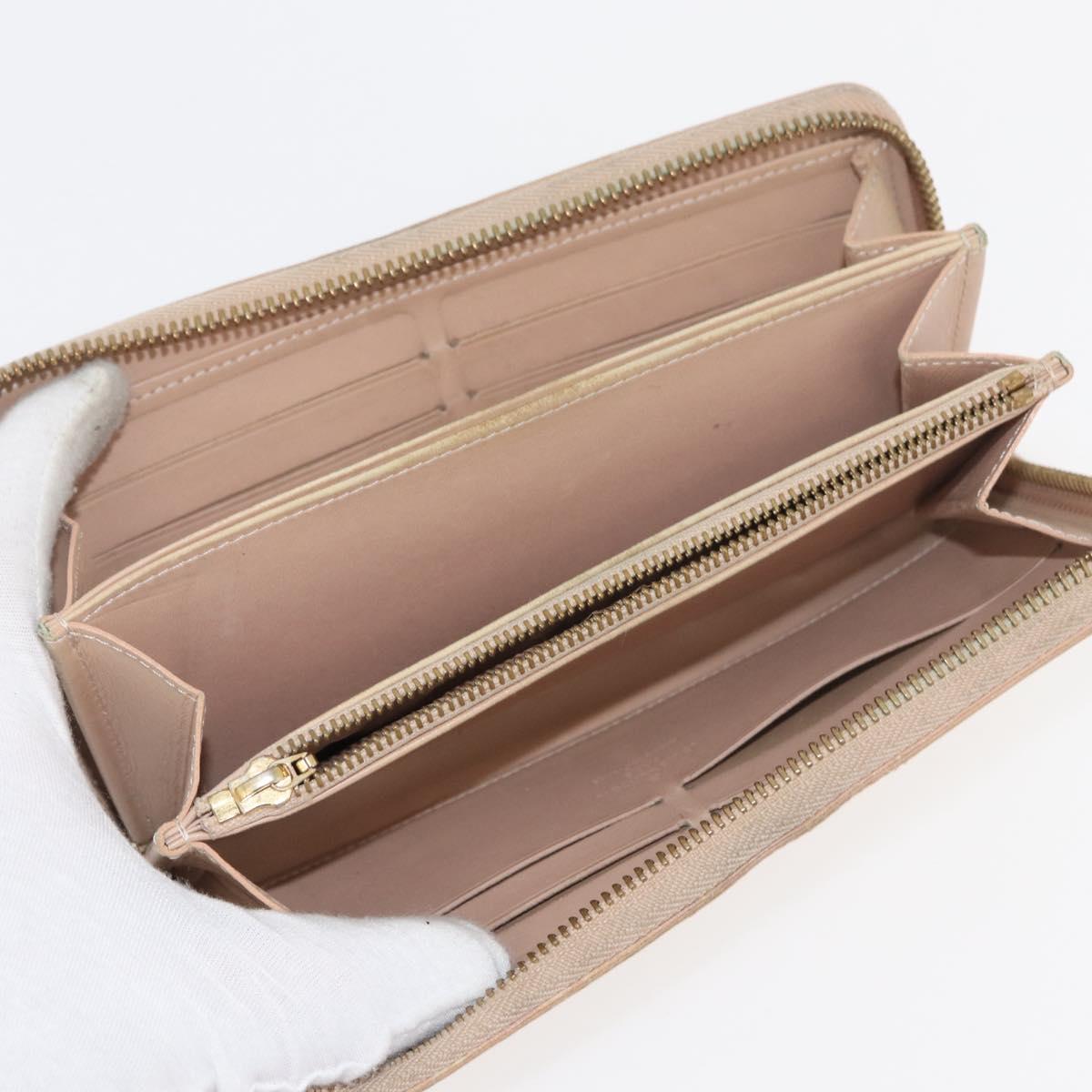 LOUIS VUITTON Monogram Vernis Wallet 10 Set Bronze Amarante Perle LV Auth CB235