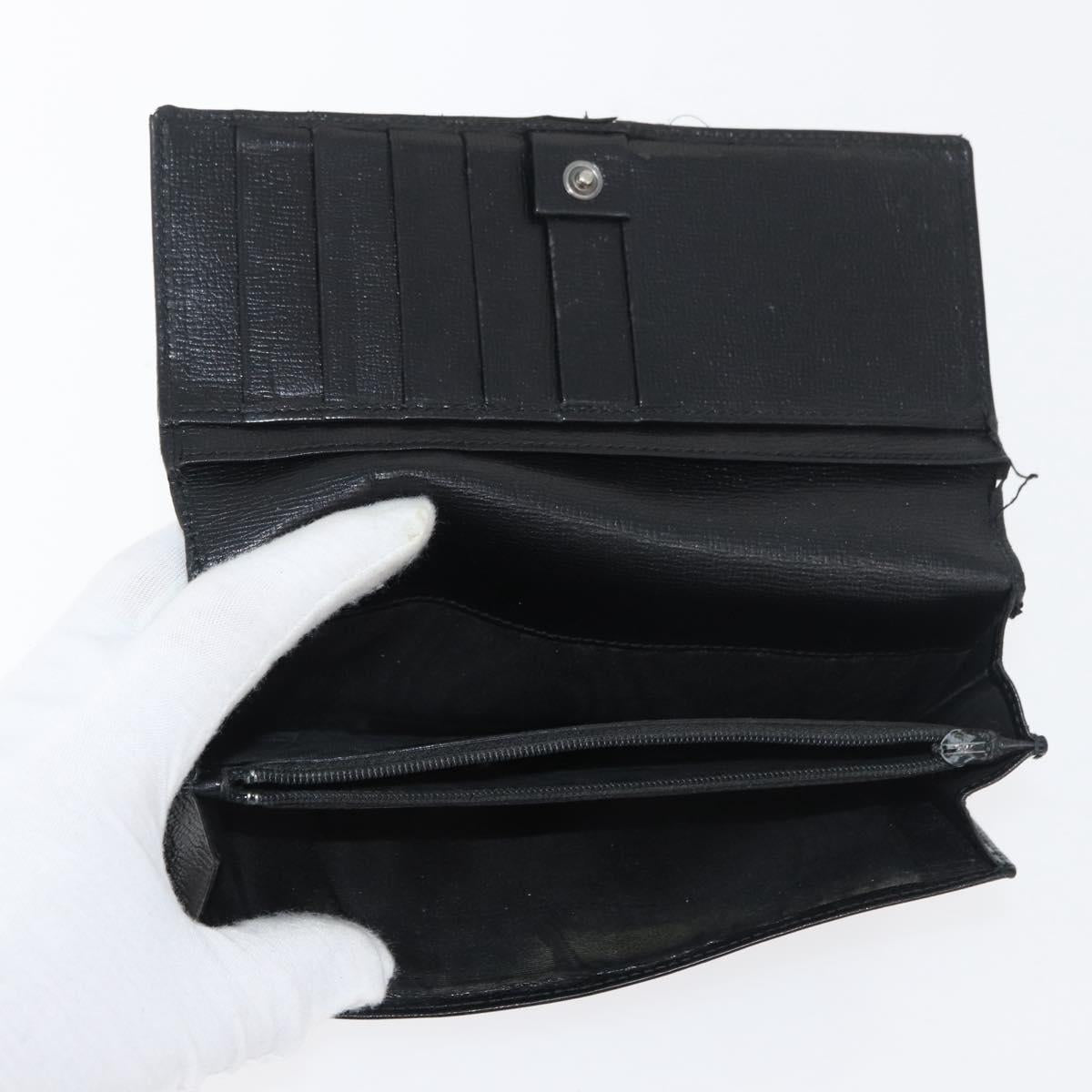 GUCCI GG Canvas Guccissima Wallet Leather 10 Set Beige Black Brown Auth CB257
