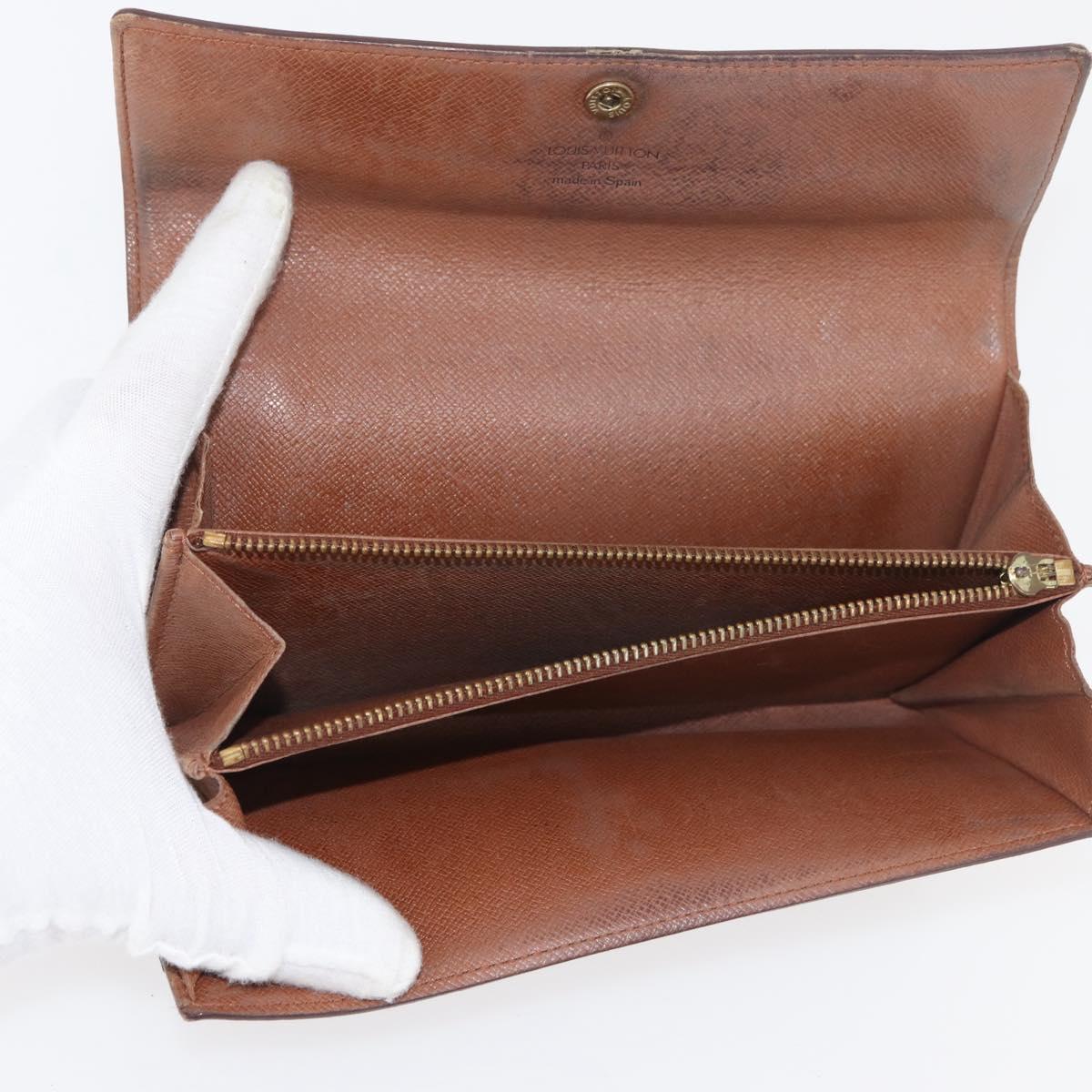 LOUIS VUITTON Monogram Wallet 10 Set LV Auth CB260