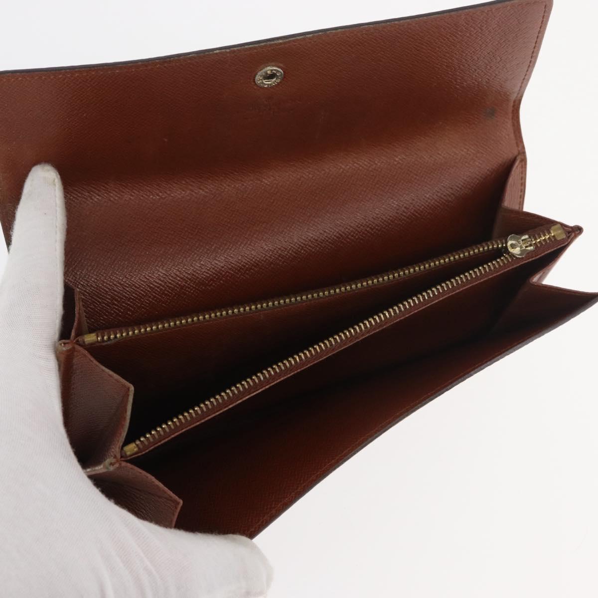 LOUIS VUITTON Monogram Wallet 10 Set LV Auth CB260