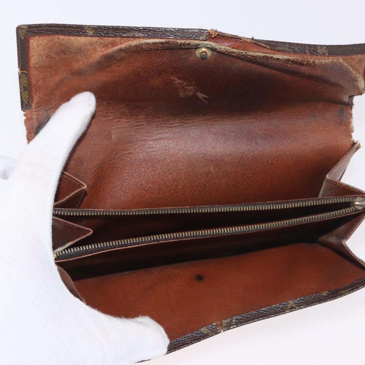 LOUIS VUITTON Monogram Wallet 10 Set LV Auth CB274