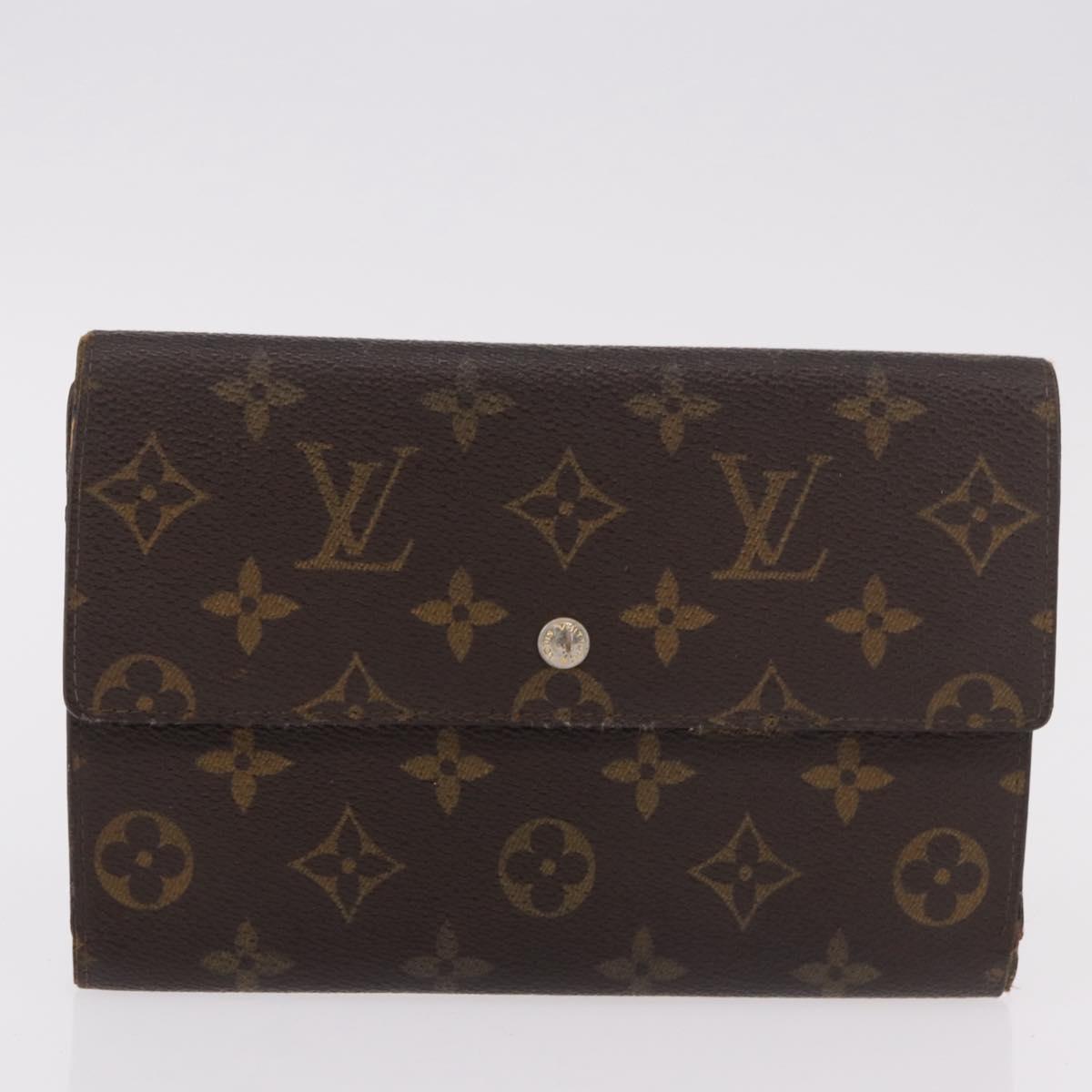 LOUIS VUITTON Monogram Wallet 10 Set LV Auth CB274