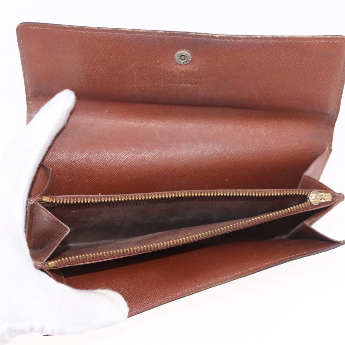 LOUIS VUITTON Monogram Wallet 10 Set LV Auth CB274