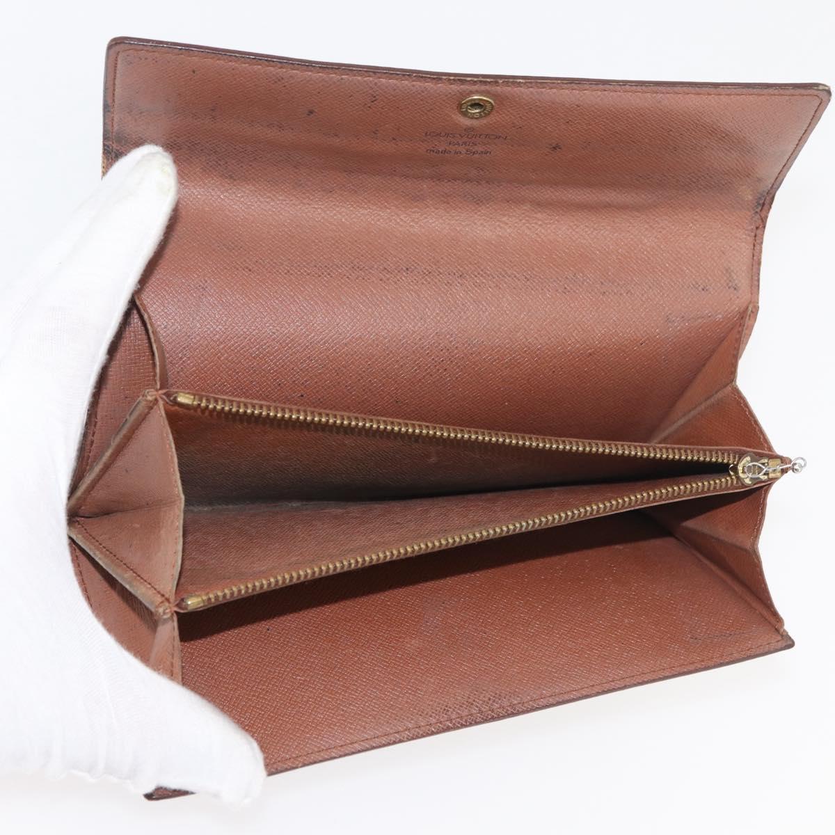 LOUIS VUITTON Monogram Wallet 10 Set LV Auth CB275