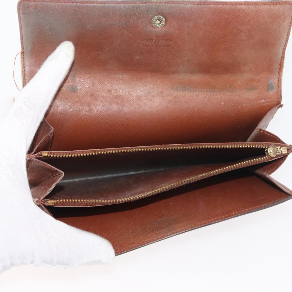 LOUIS VUITTON Monogram Wallet 10 Set LV Auth CB275