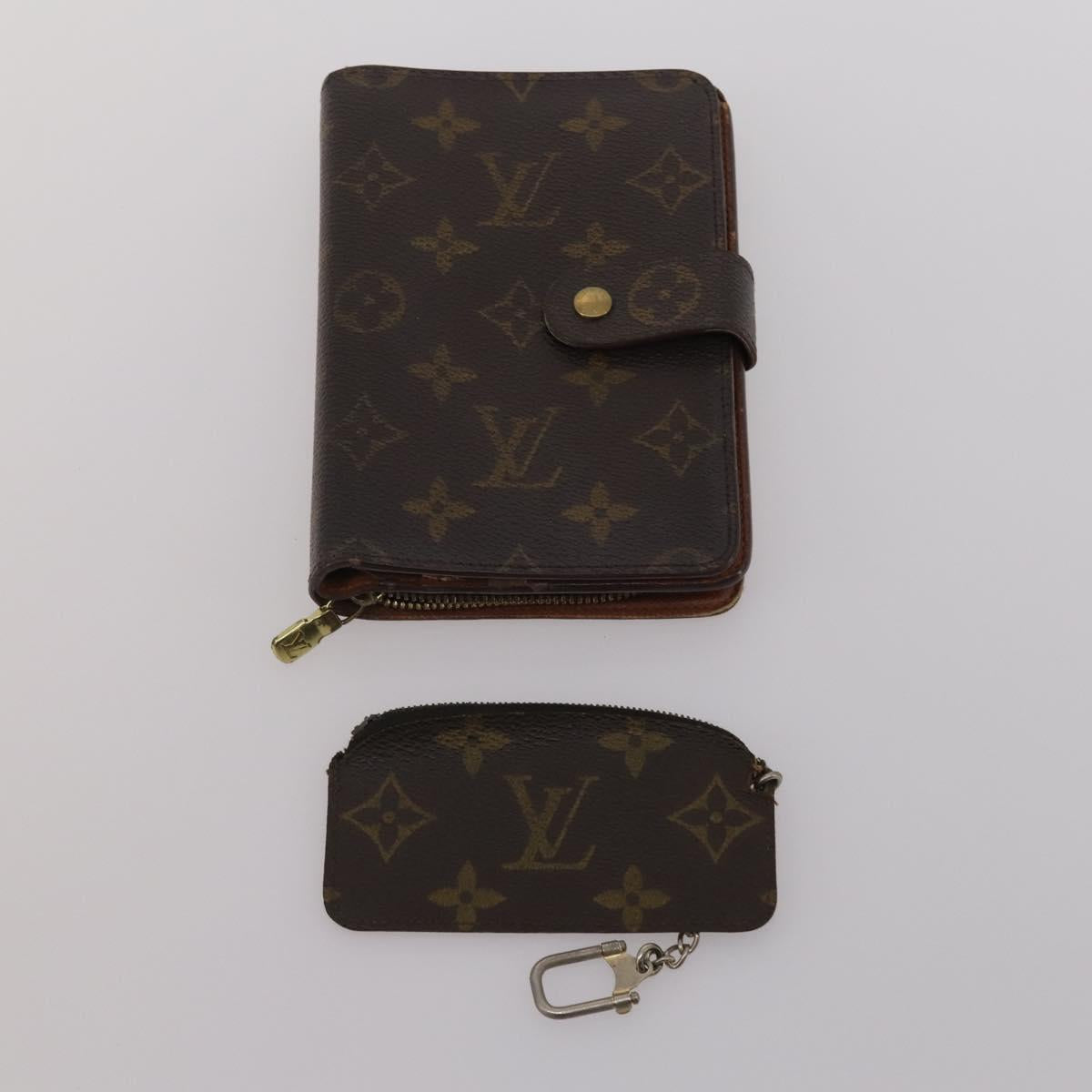 LOUIS VUITTON Monogram Wallet 10 Set LV Auth CB276