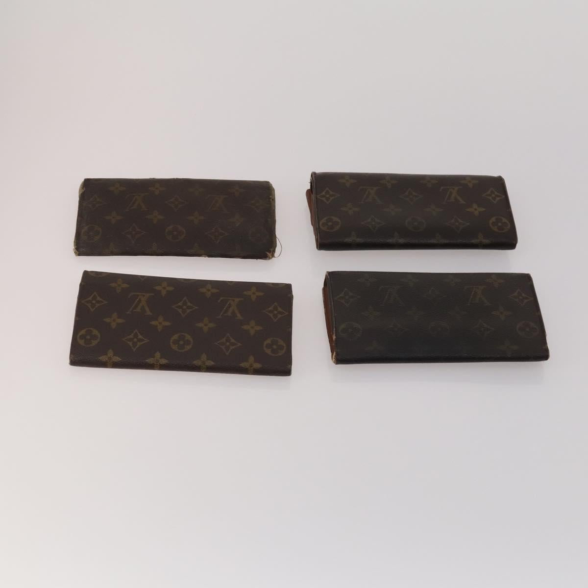 LOUIS VUITTON Monogram Wallet 10 Set LV Auth CB276