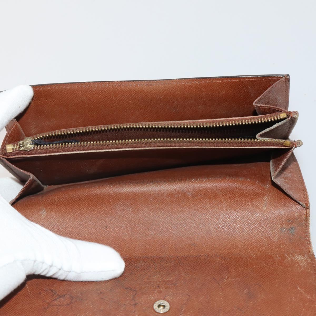 LOUIS VUITTON Monogram Wallet 10 Set LV Auth CB277