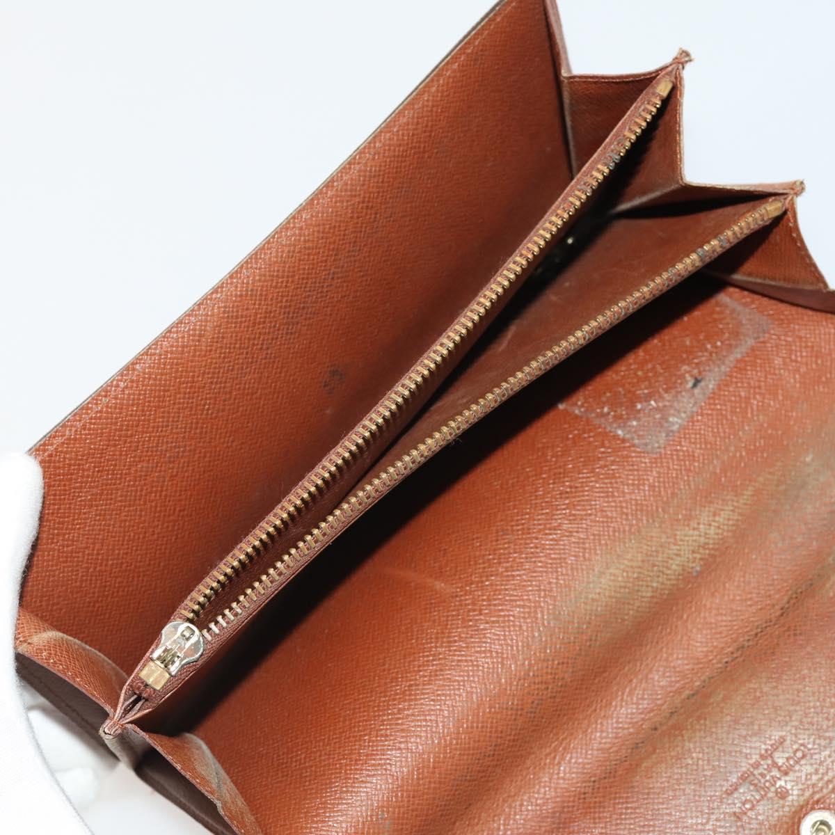 LOUIS VUITTON Monogram Wallet 10 Set LV Auth CB278