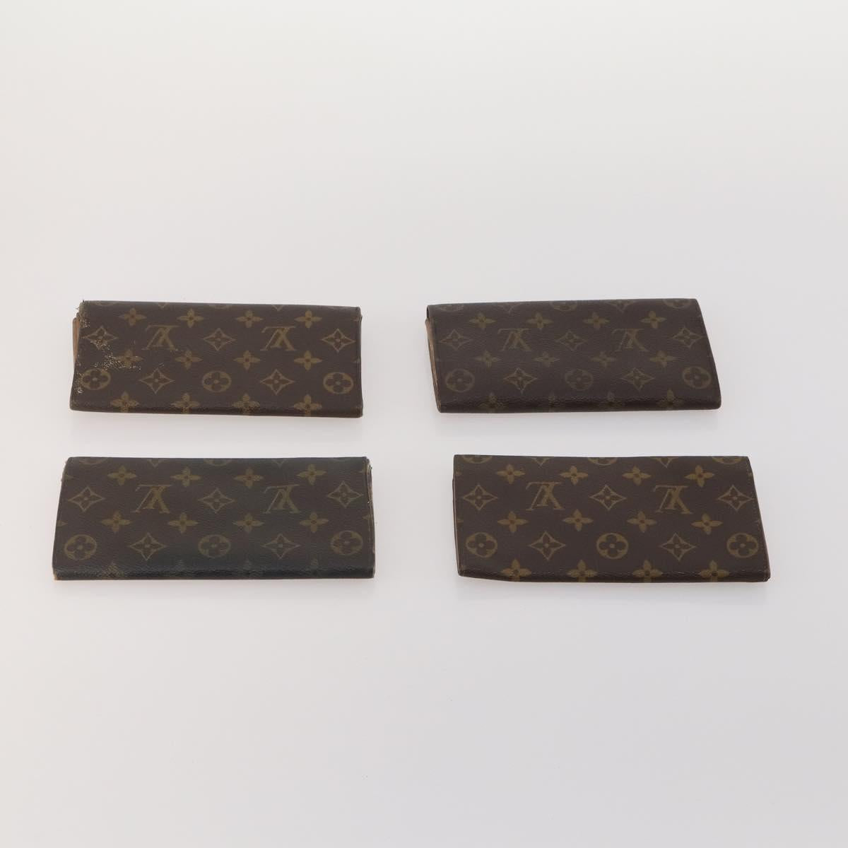 LOUIS VUITTON Monogram Wallet 10 Set LV Auth CB279
