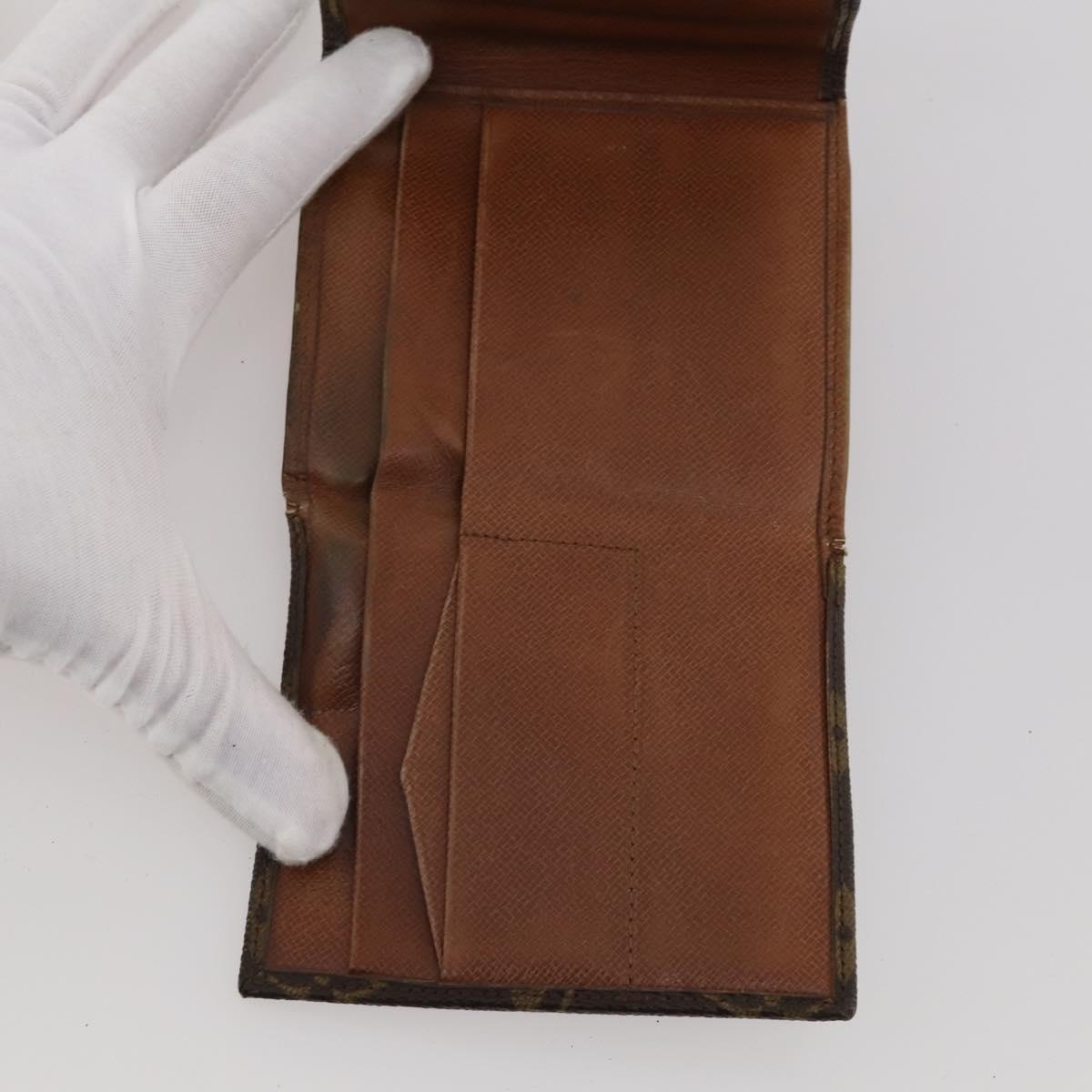 LOUIS VUITTON Monogram Wallet 10 Set LV Auth CB280