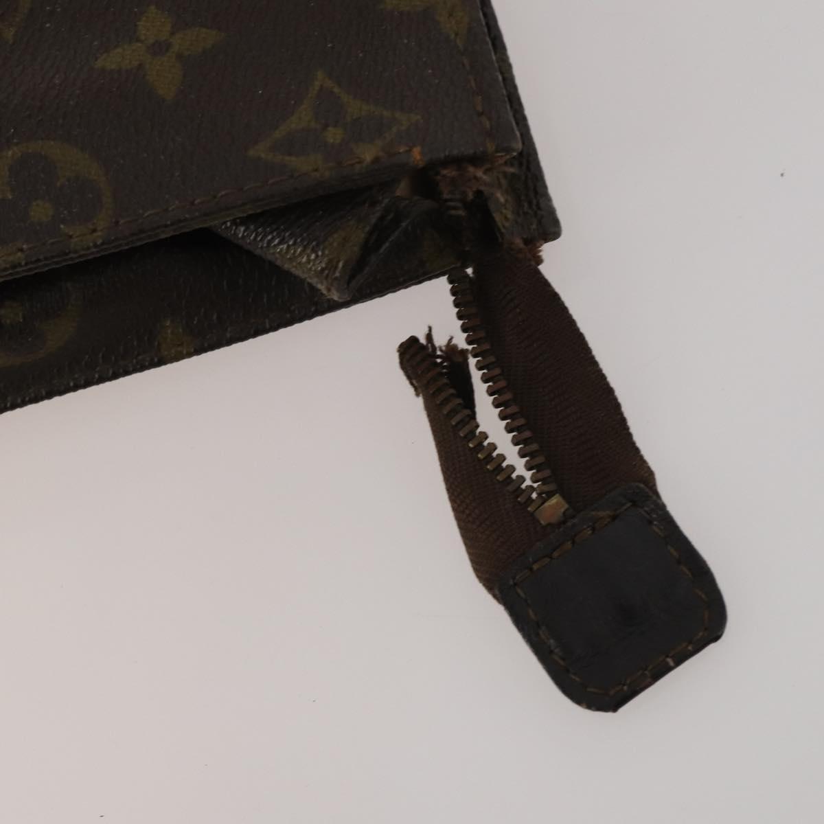 LOUIS VUITTON Monogram Pouch 7 Set LV Auth CB302