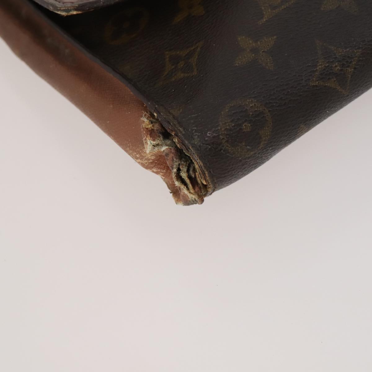 LOUIS VUITTON Monogram Pouch 7 Set LV Auth CB302