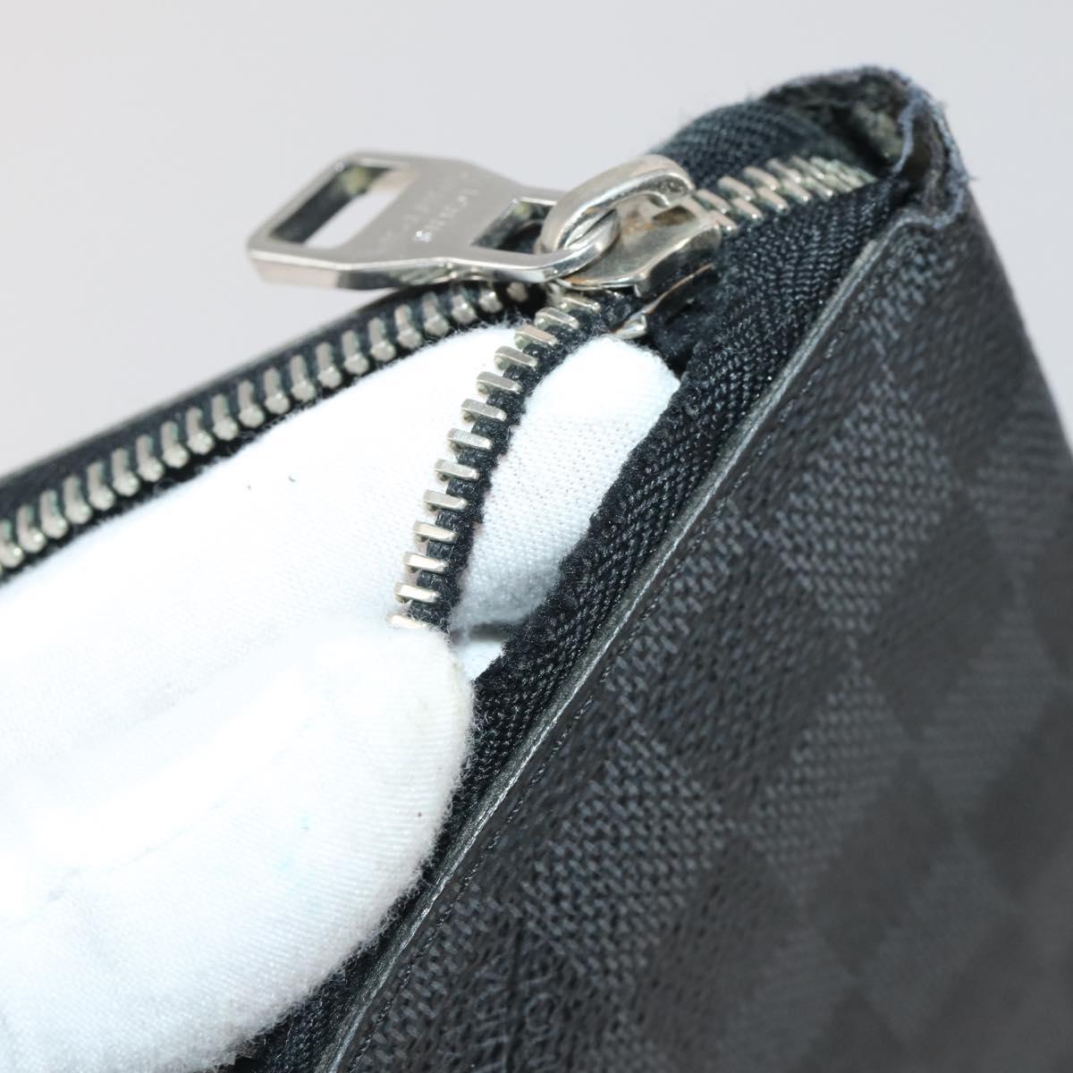 LOUIS VUITTON Damier Graphite Wallet 10 Set LV Auth CB303