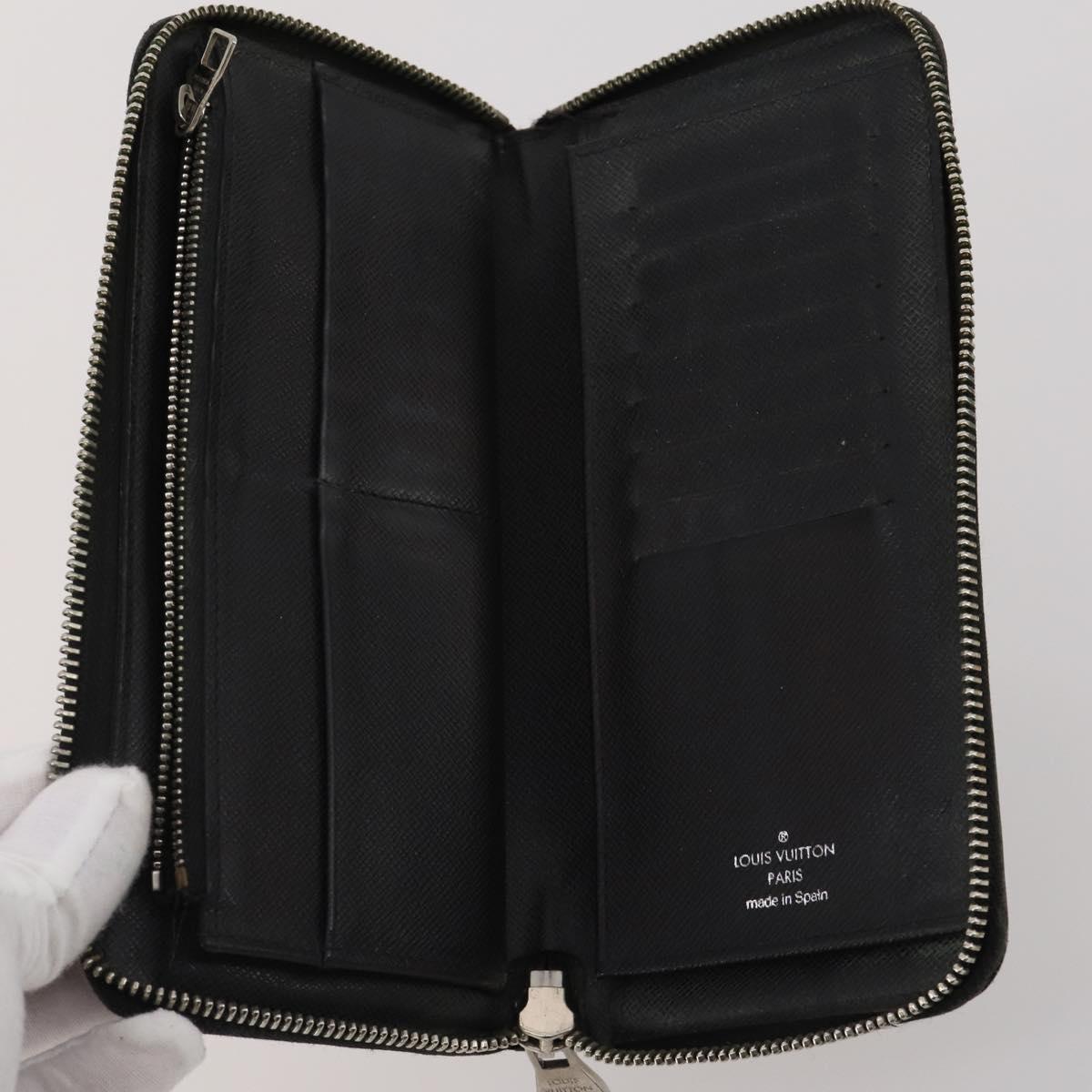 LOUIS VUITTON Damier Graphite Wallet 10 Set LV Auth CB303