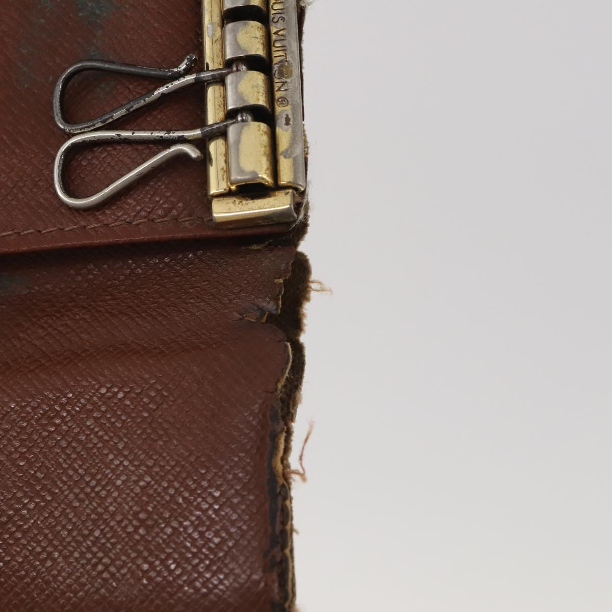 LOUIS VUITTON Monogram Key Case 10 Set LV Auth CB307