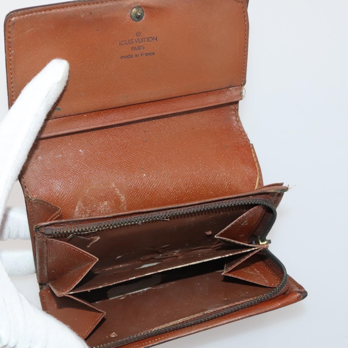 LOUIS VUITTON Monogram Wallet 10 Set LV Auth CB313