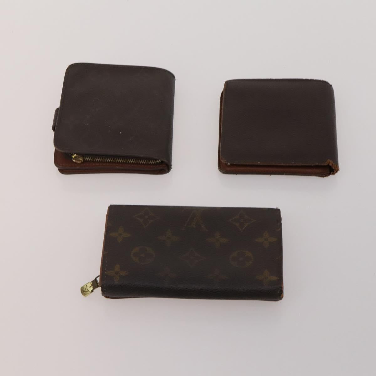 LOUIS VUITTON Monogram Wallet 10 Set LV Auth CB313