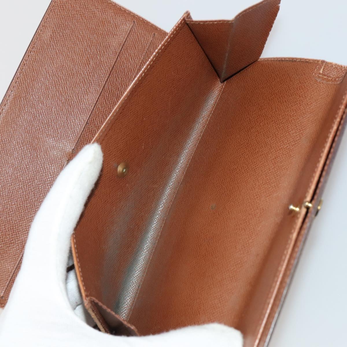 LOUIS VUITTON Monogram Wallet 10 Set LV Auth CB315