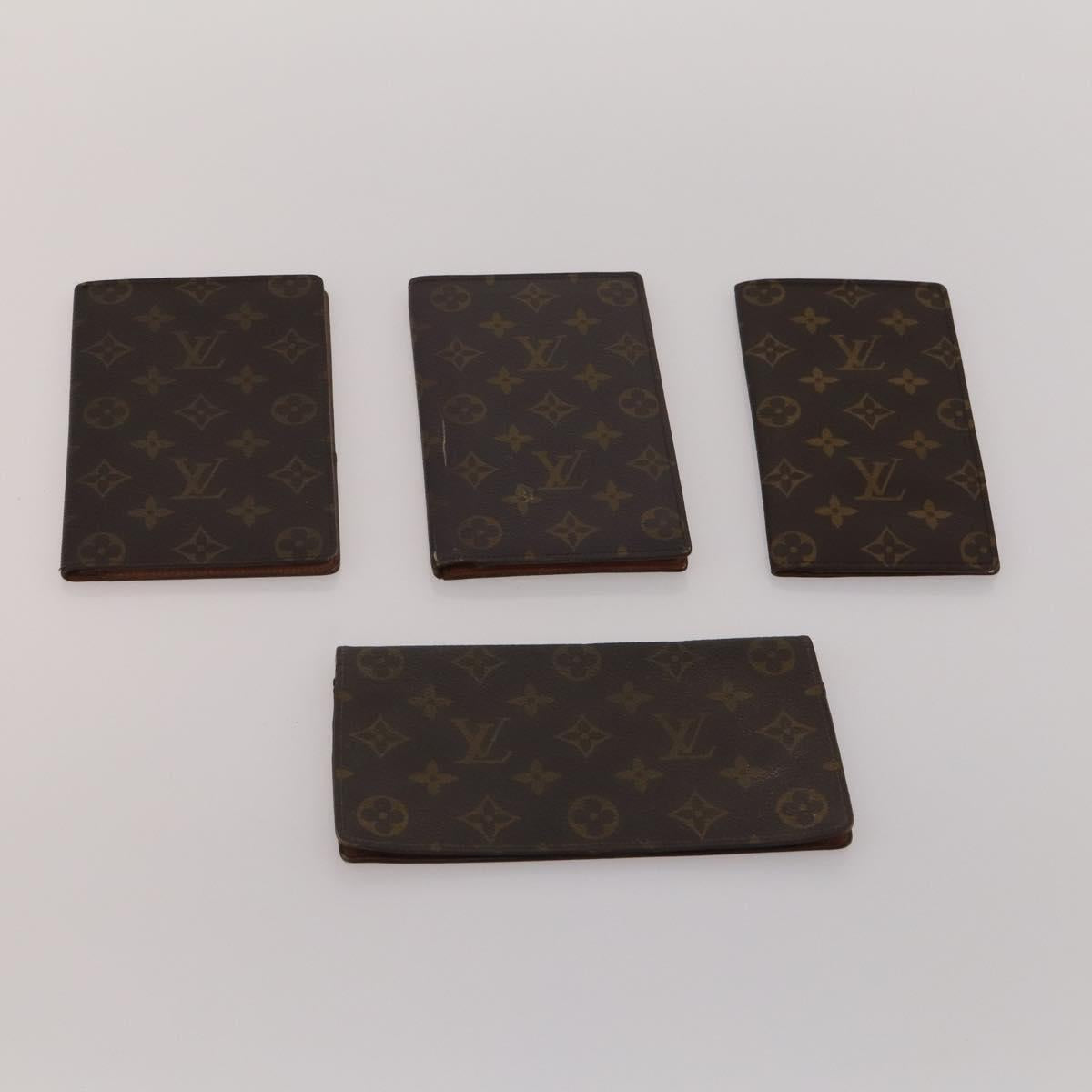 LOUIS VUITTON Monogram Wallet 10 Set LV Auth CB315