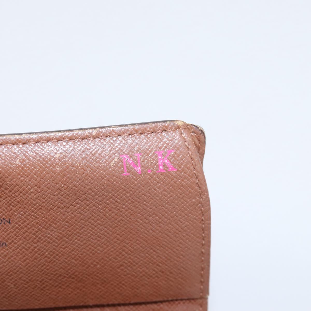 LOUIS VUITTON Monogram Wallet 10 Set LV Auth CB317