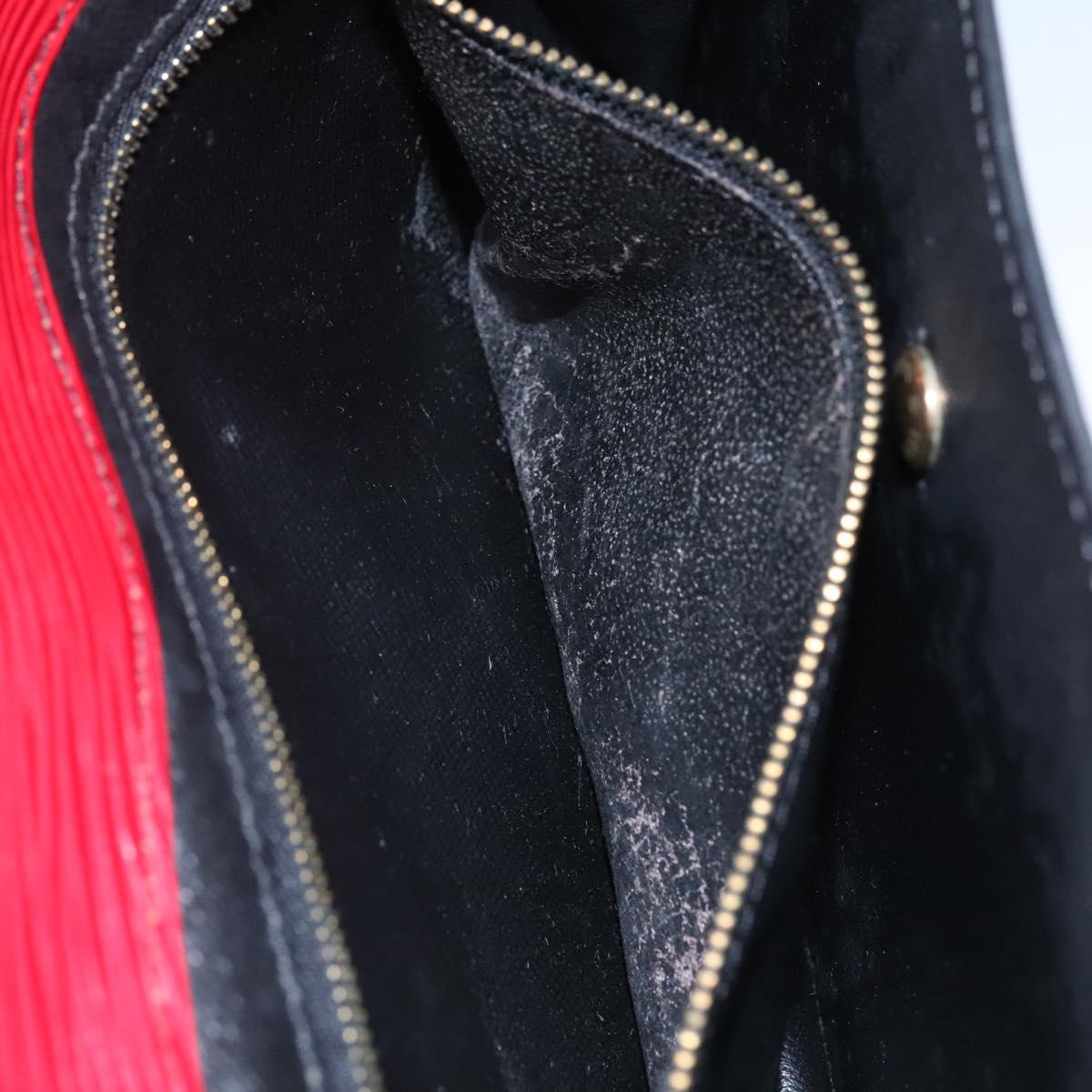 LOUIS VUITTON Epi Montaigne 23 Clutch Bag Red M52667 LV Auth EC007