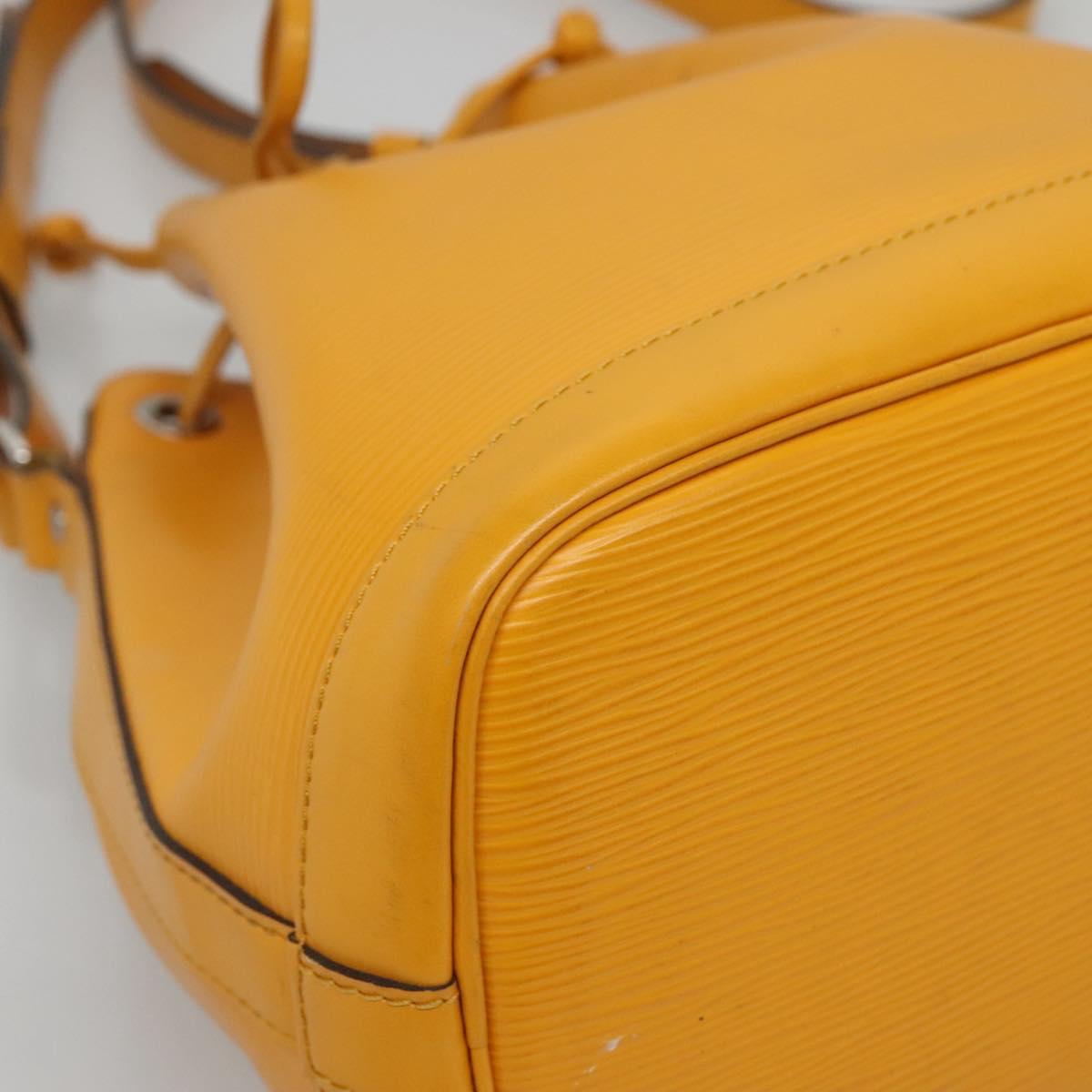 LOUIS VUITTON Epi Noe BB Shoulder Bag Mimosa M40973 LV Auth EC033