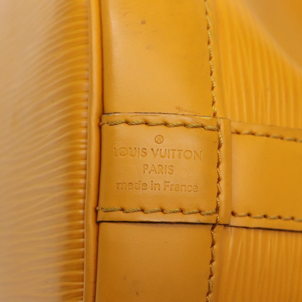 LOUIS VUITTON Epi Noe BB Shoulder Bag Mimosa M40973 LV Auth EC033