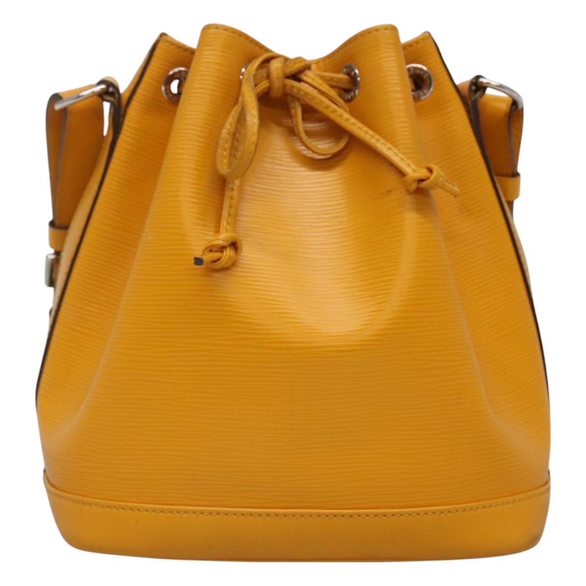 LOUIS VUITTON Epi Noe BB Shoulder Bag Mimosa M40973 LV Auth EC033
