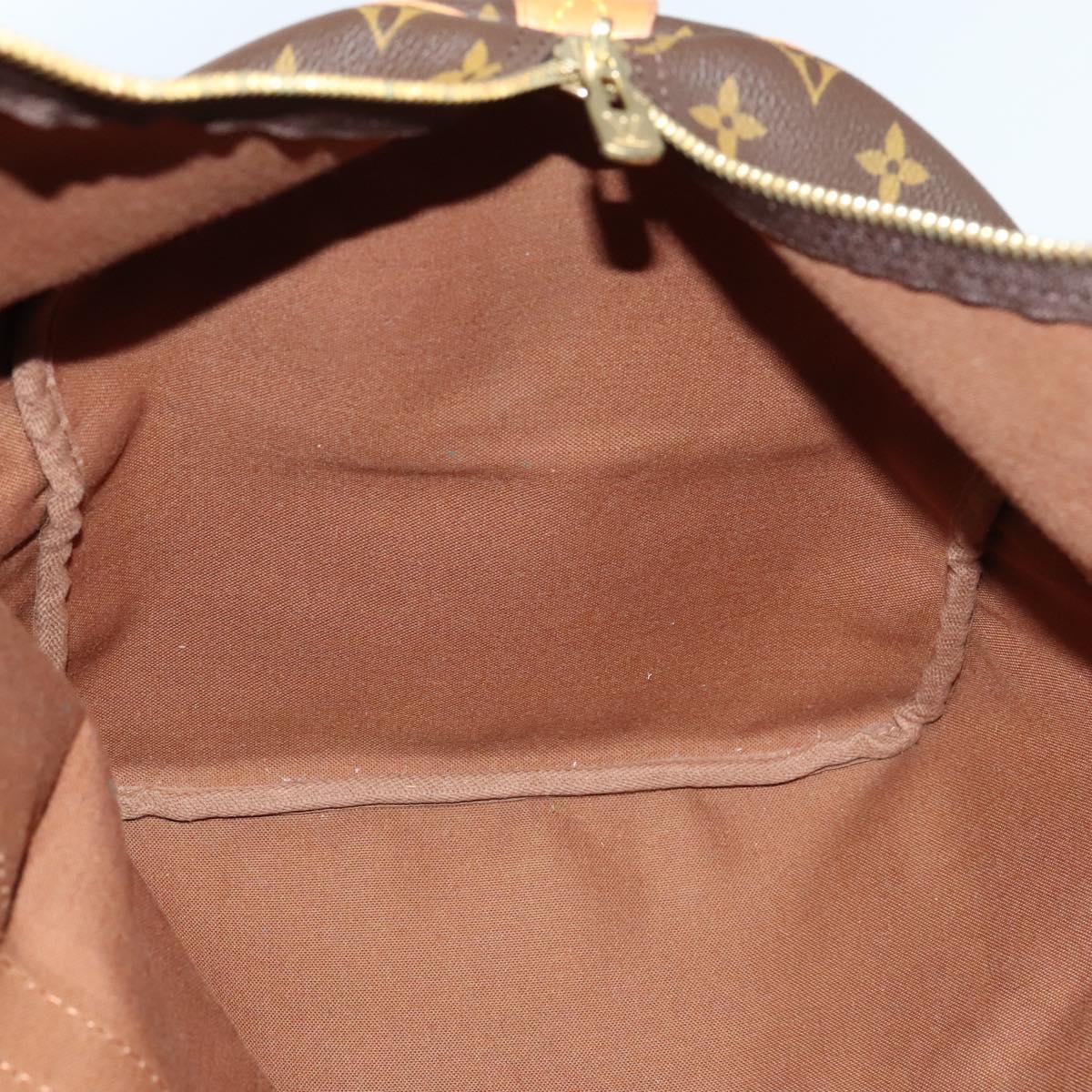 LOUIS VUITTON Monogram Keepall 55 Boston Bag M41424 LV Auth EC039