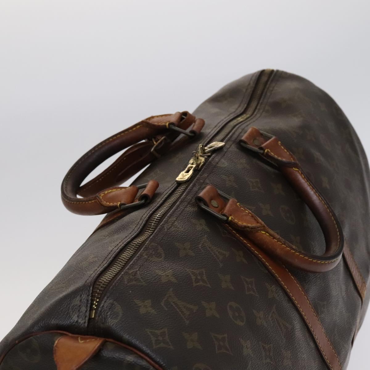 LOUIS VUITTON Monogram Keepall 50 Boston Bag M41426 LV Auth EC049