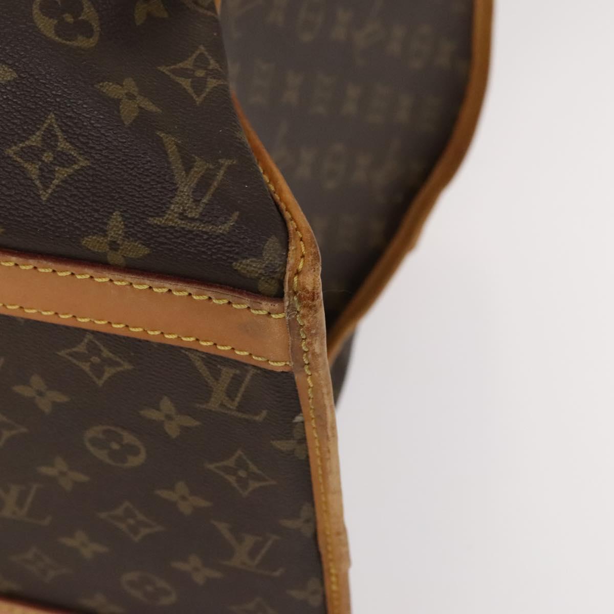 LOUIS VUITTON Monogram Sac Chasseur 55 Boston Bag M41922 LV Auth EC073