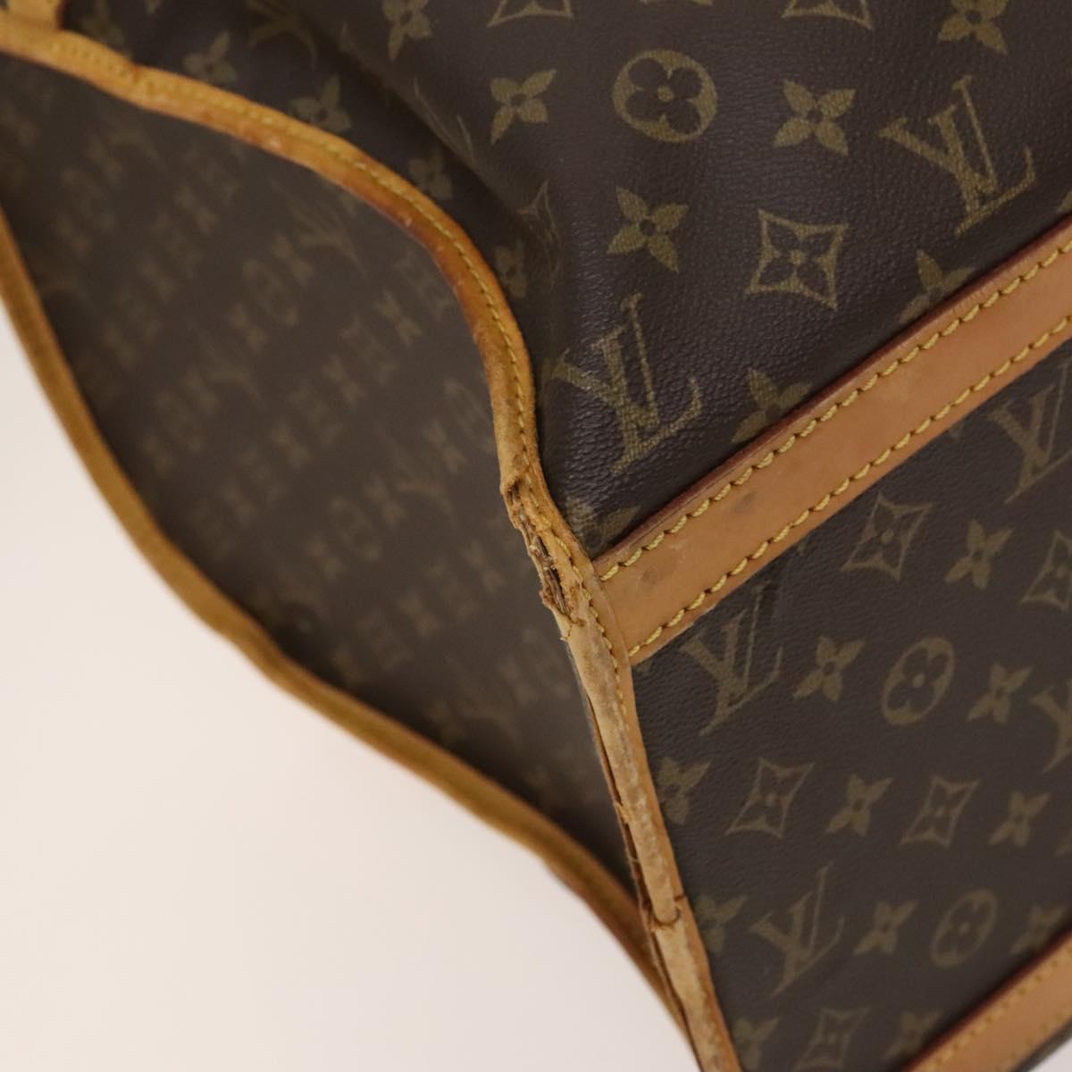 LOUIS VUITTON Monogram Sac Chasseur 55 Boston Bag M41922 LV Auth EC073