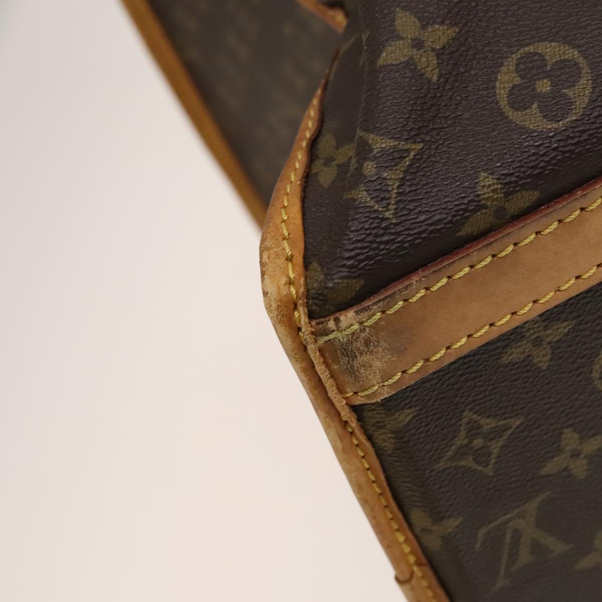 LOUIS VUITTON Monogram Sac Chasseur 55 Boston Bag M41922 LV Auth EC073
