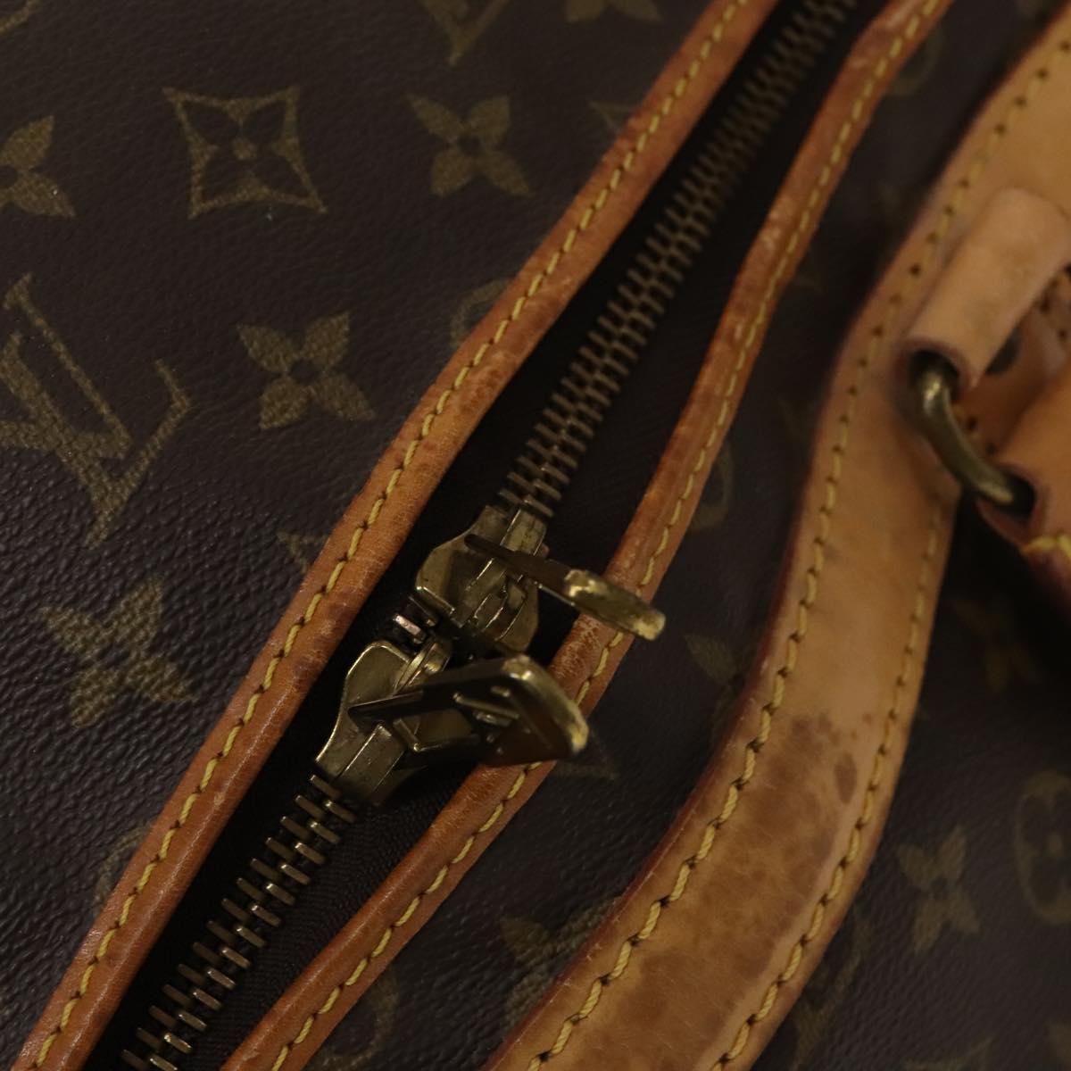 LOUIS VUITTON Monogram Sac Chasseur 55 Boston Bag M41922 LV Auth EC073