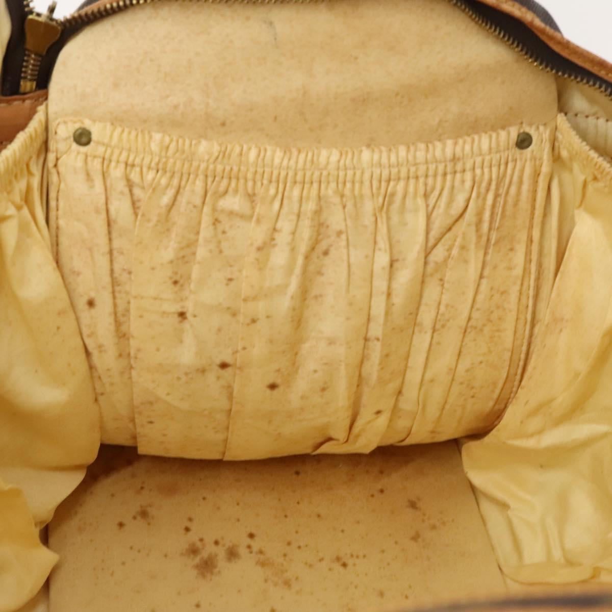 LOUIS VUITTON Monogram Sac Chasseur 55 Boston Bag M41922 LV Auth EC073