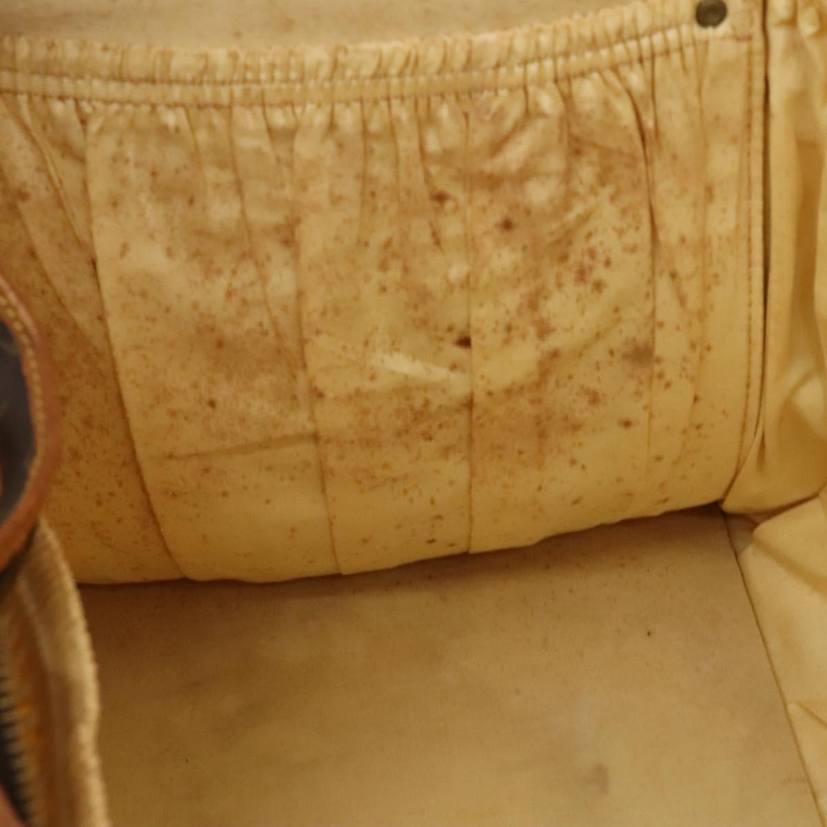 LOUIS VUITTON Monogram Sac Chasseur 55 Boston Bag M41922 LV Auth EC073